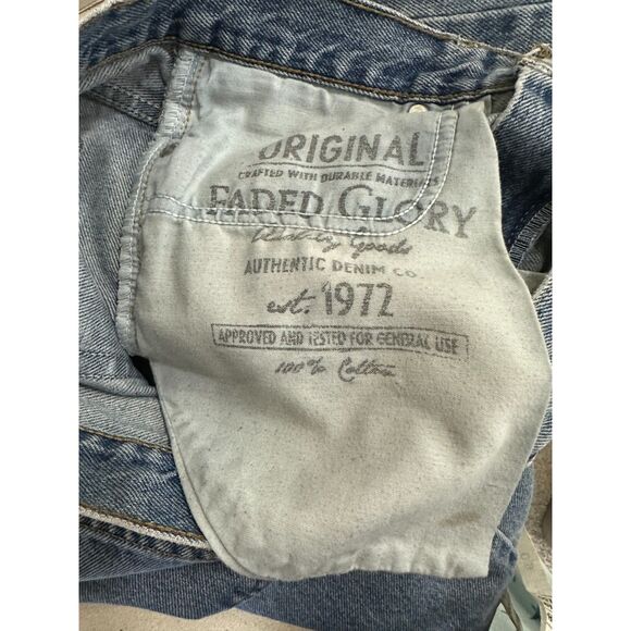 Faded Glory Men's Classic Denim Straight Leg Blue Jeans Size 30X31 - Picture 2 of 3